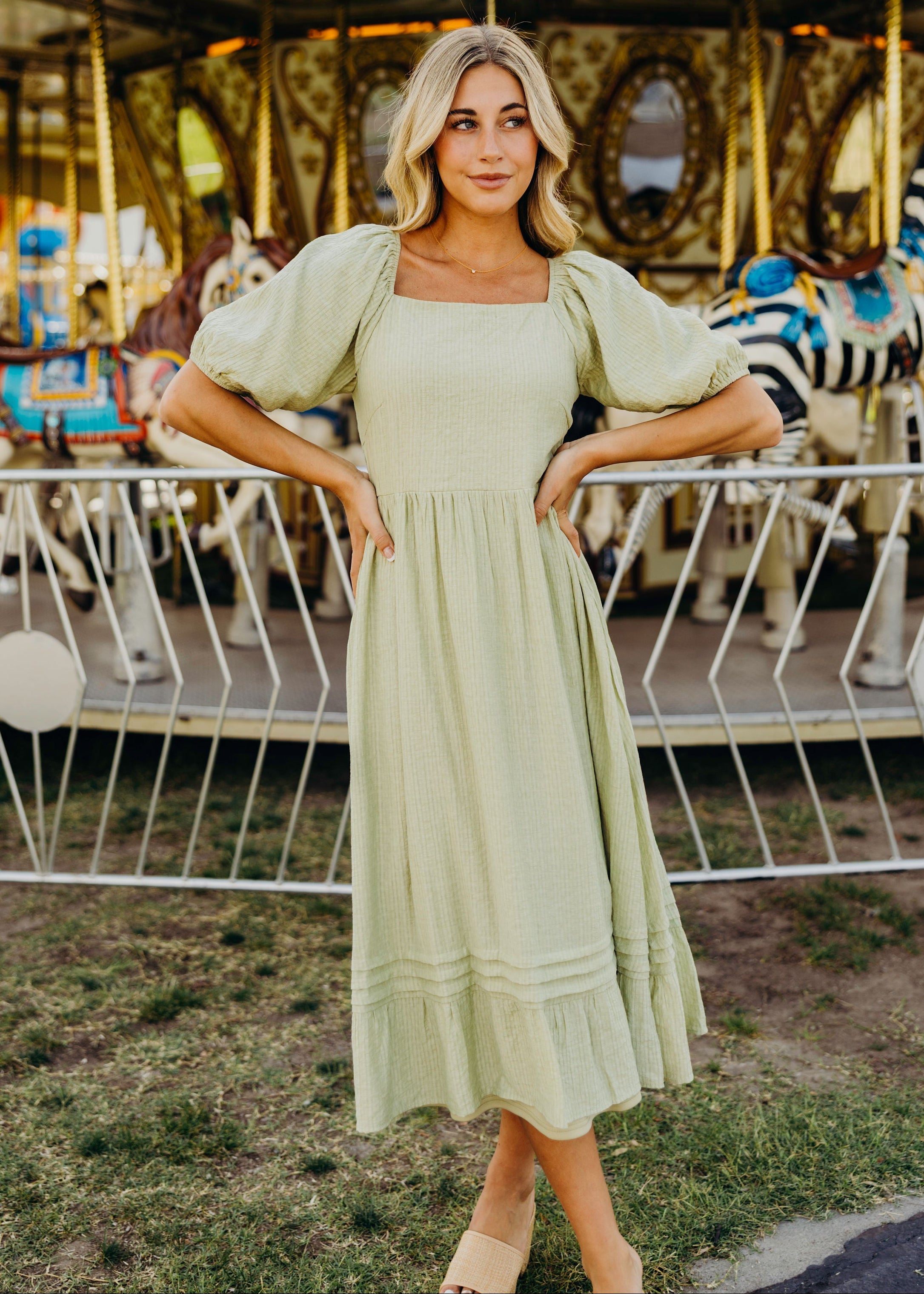women's modest dresses for Summer M Color:Champagne (Wheat) Size_38F (US) Peach floral modest maxi Tusare Elegant Tailored Short