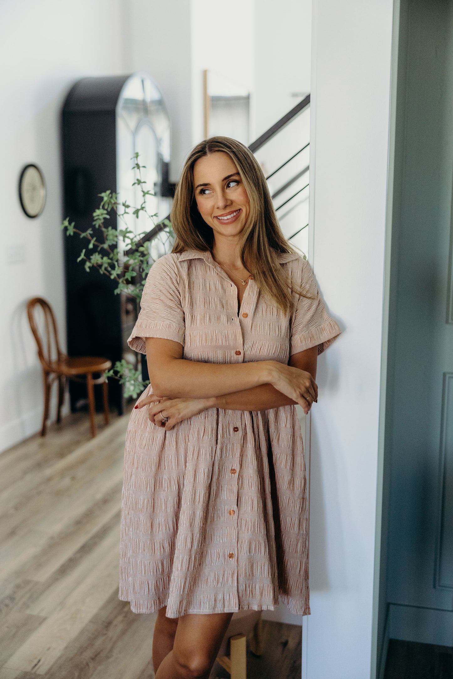 THE BLANCHE IN TERRACOTTA STRIPE