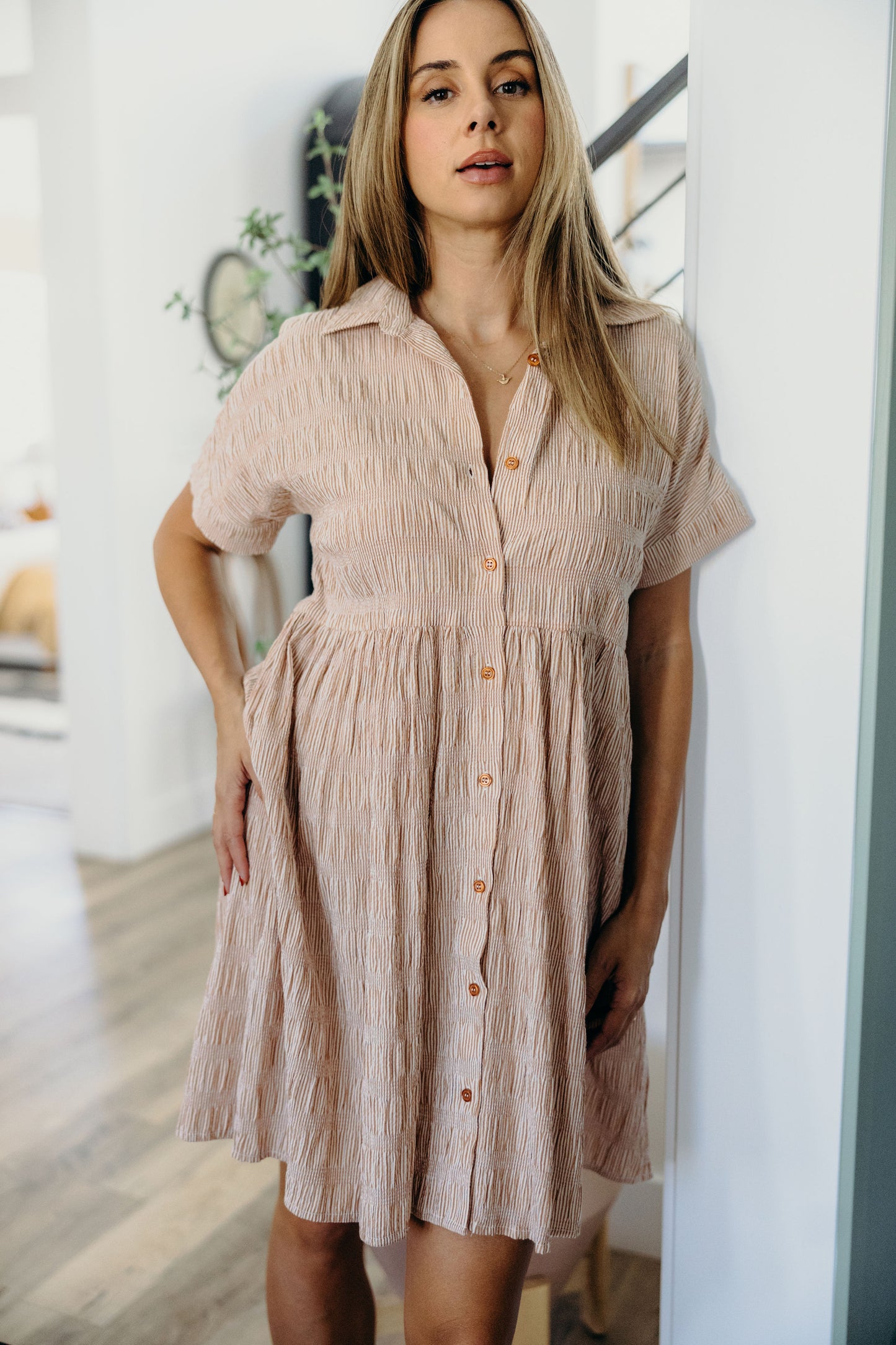 THE BLANCHE IN TERRACOTTA STRIPE