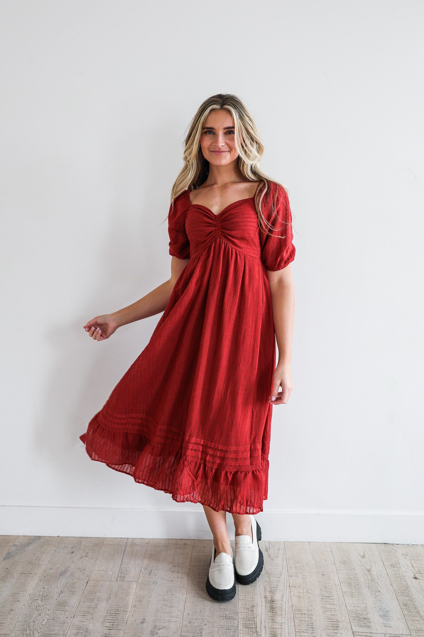 THE BRONTE IN BRICK RED FINAL SALE