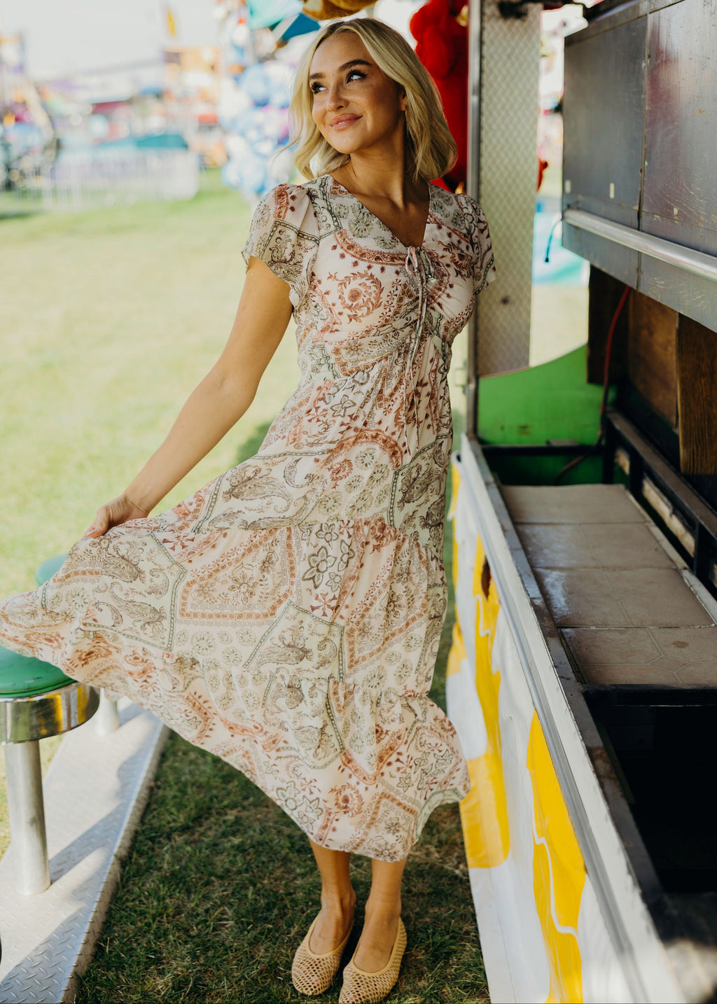 THE PALMER IN DESERT PAISLEY