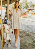 THE CHEYENNE IN OATMILK GINGHAM