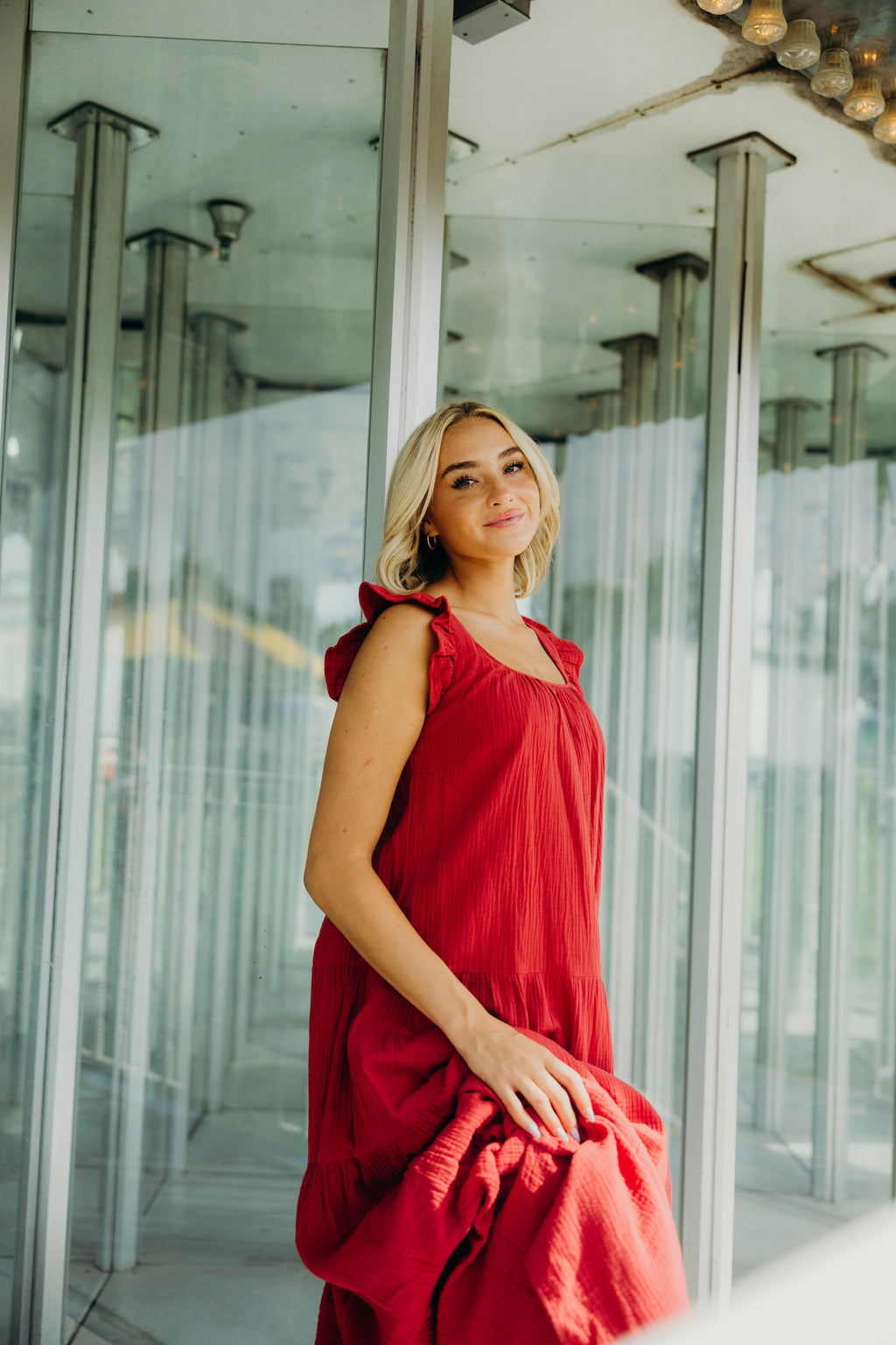 THE RAYA IN LADYBUG RED