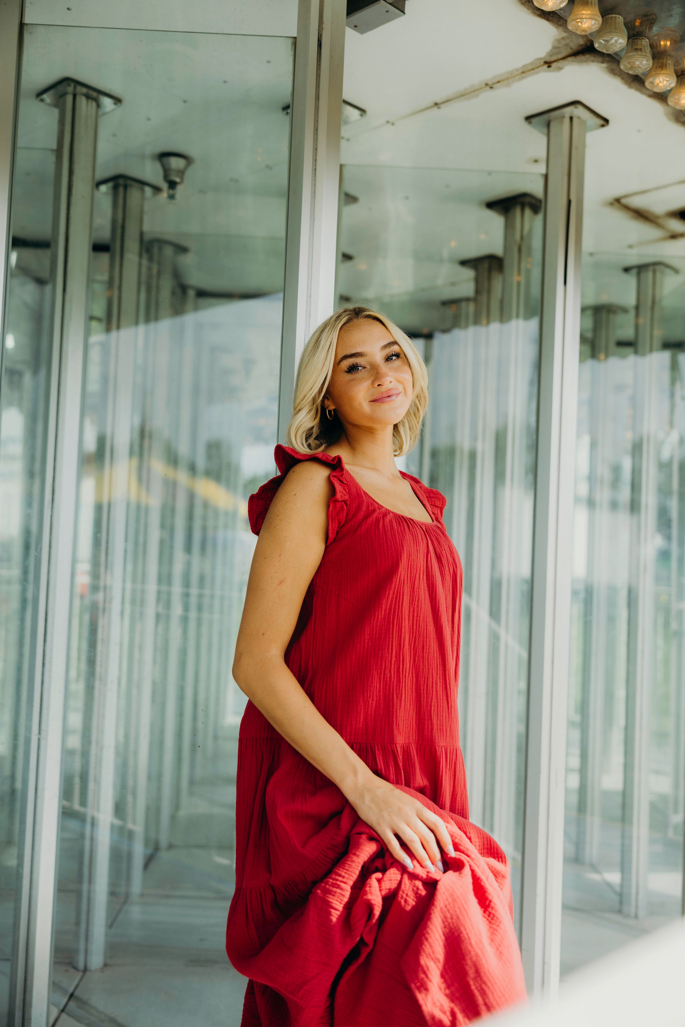 THE RAYA IN LADYBUG RED