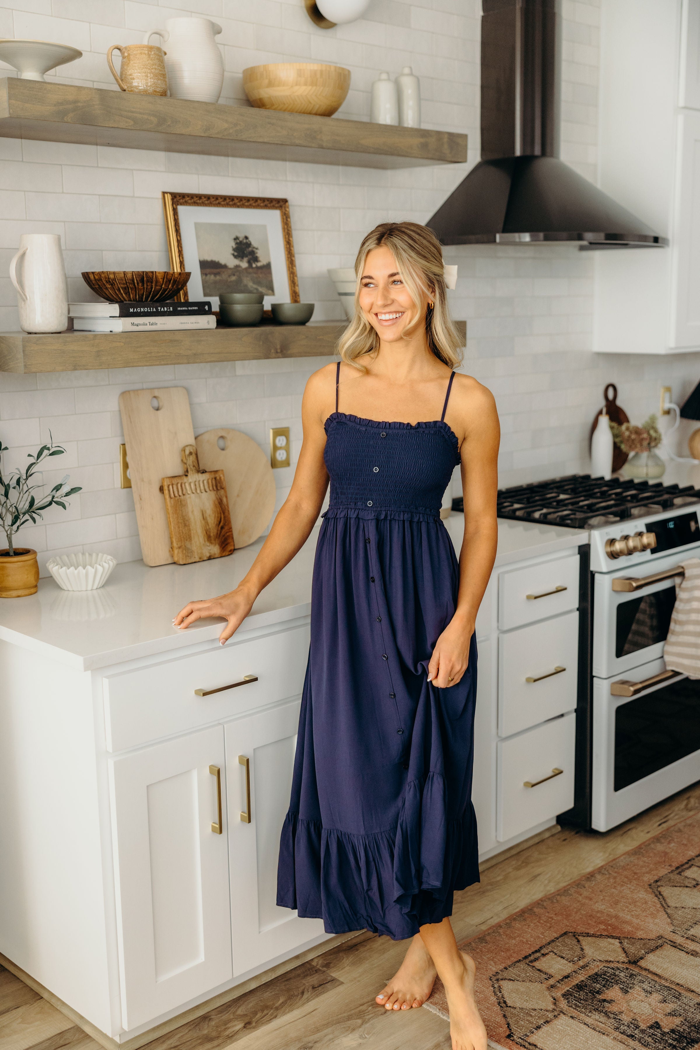 gas blue dress Electric Blue Maxi Dress