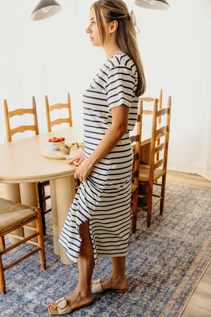 THE JETT IN NAVY STRIPED