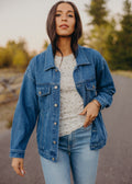 CITY STROLL JACKET IN SOFT FADE