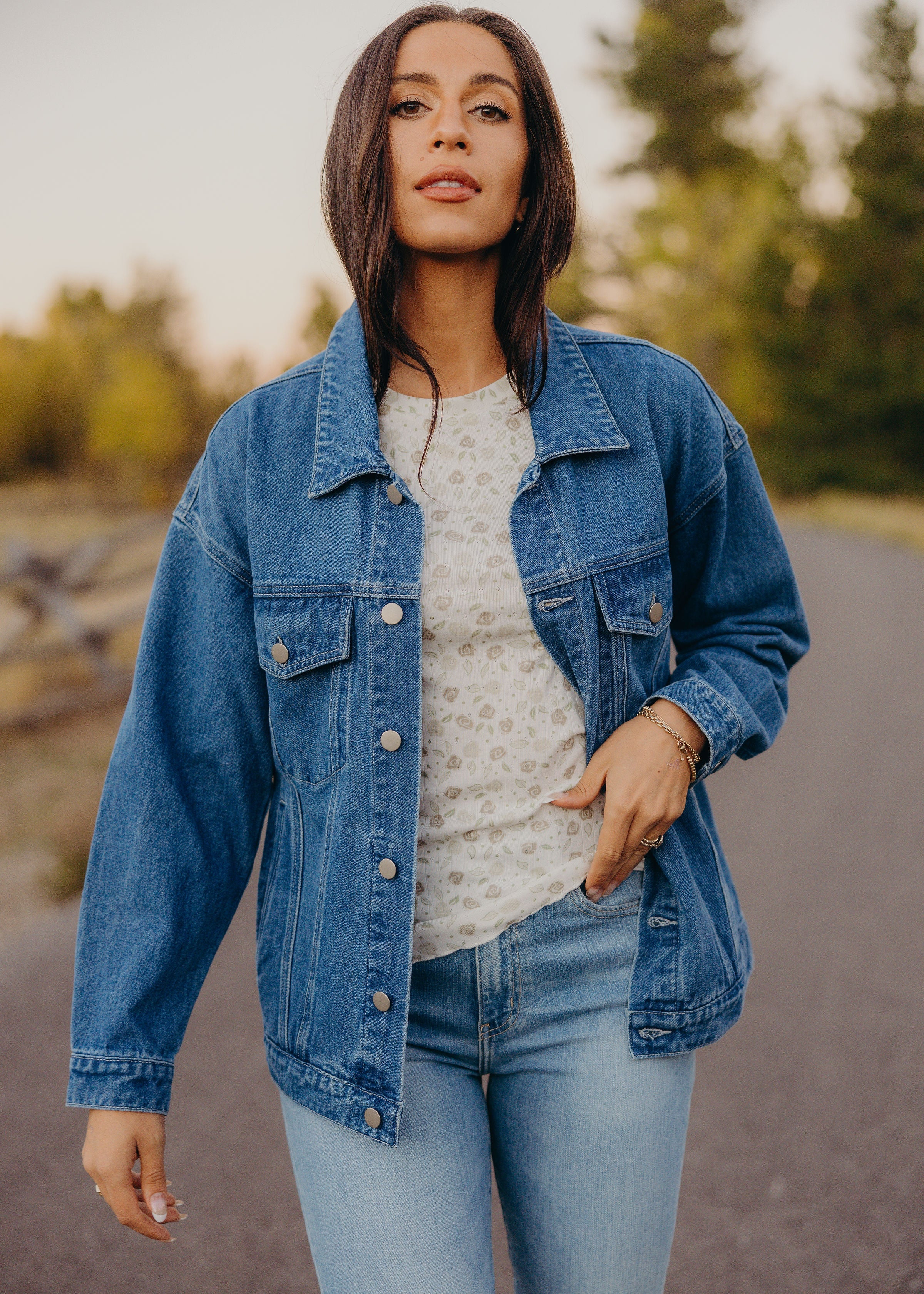 CITY STROLL JACKET IN SOFT FADE
