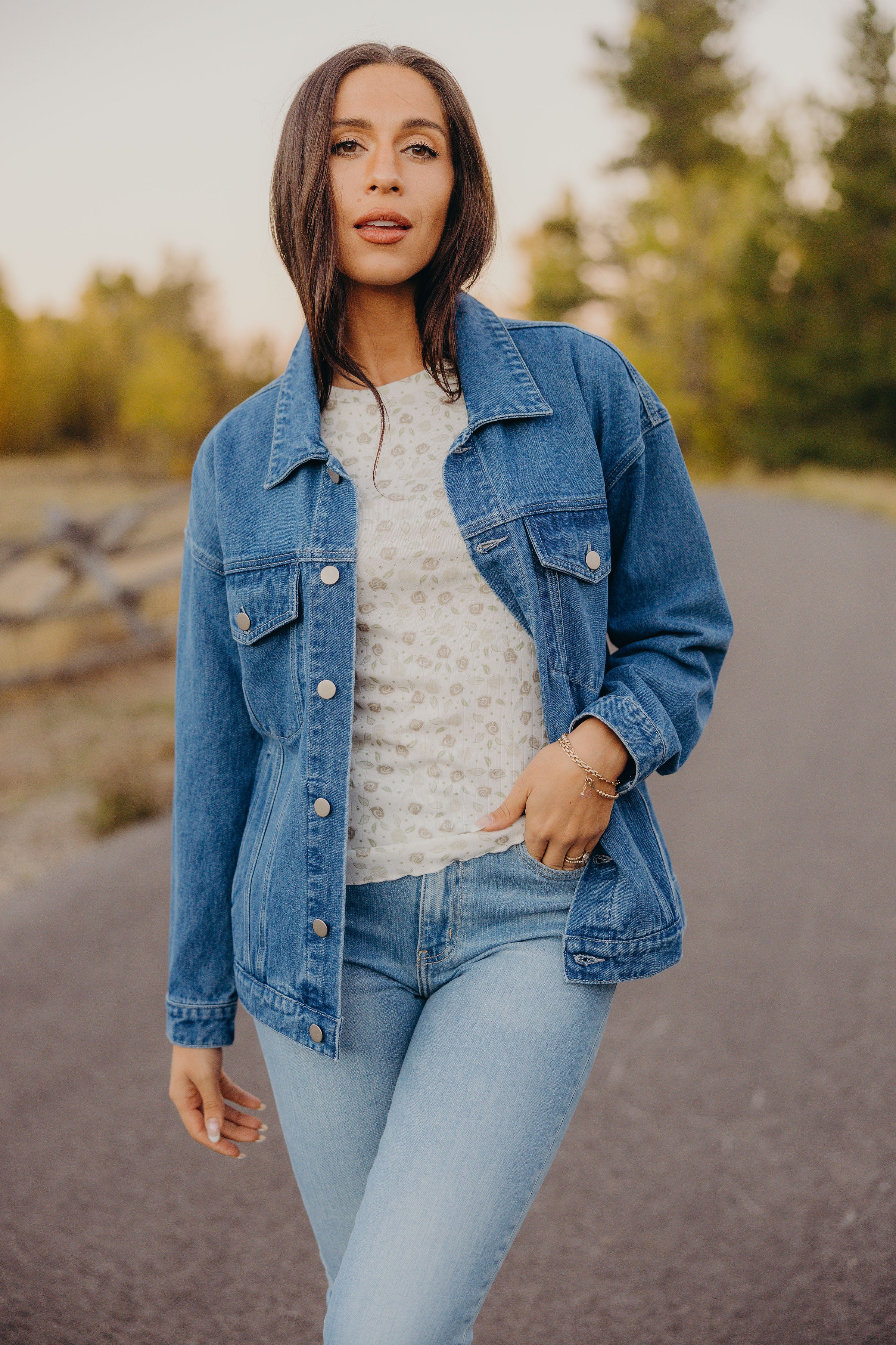 CITY STROLL JACKET IN SOFT FADE
