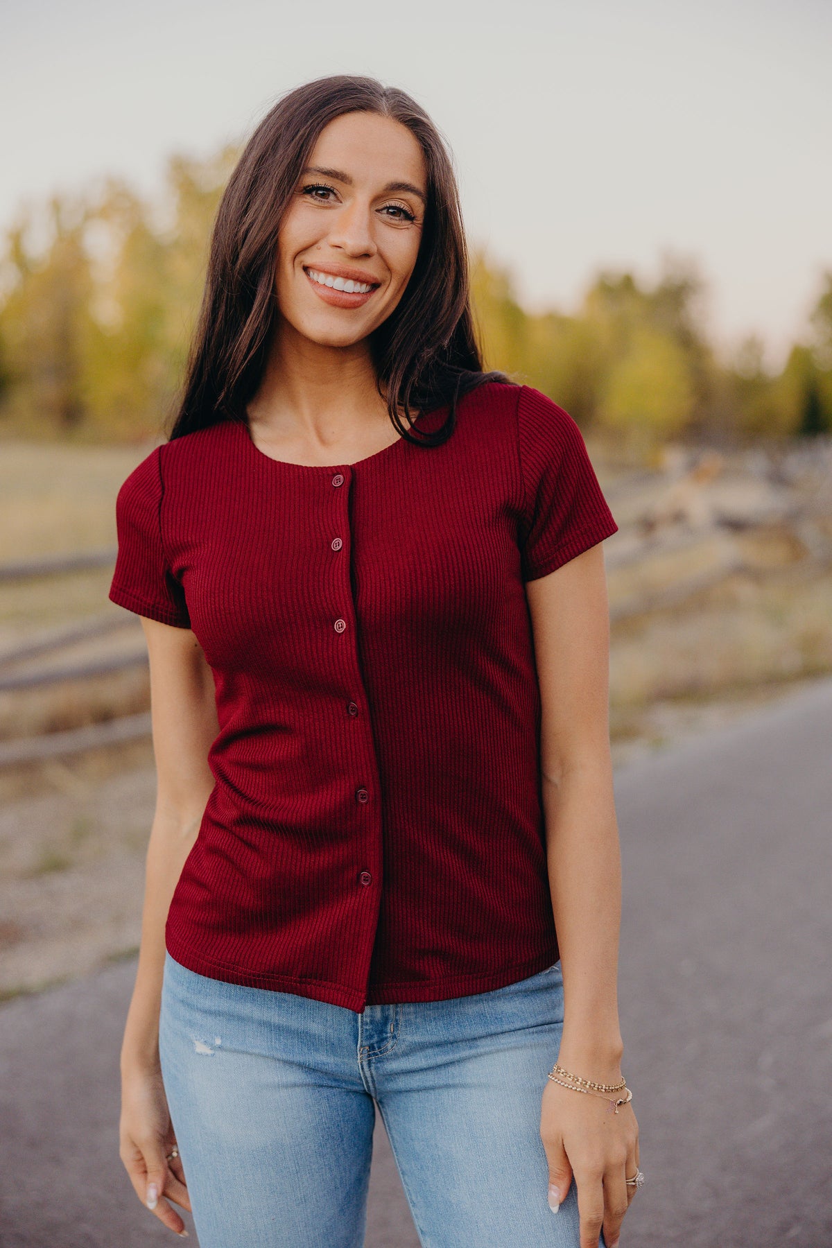 STUDIO CARDI IN POMEGRANATE