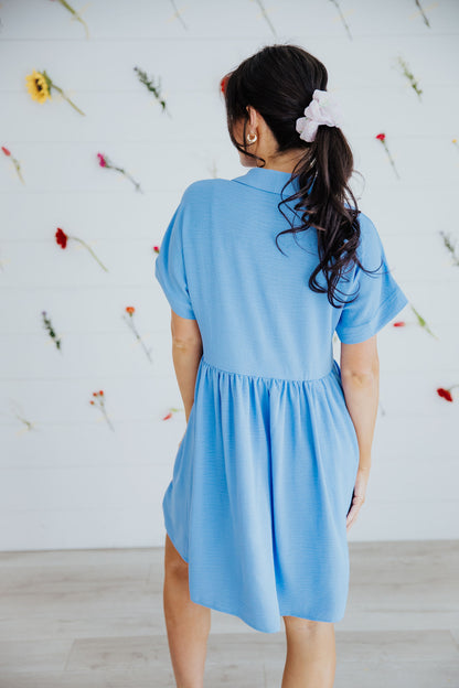 THE HEIDI IN SOFT CHAMBRAY