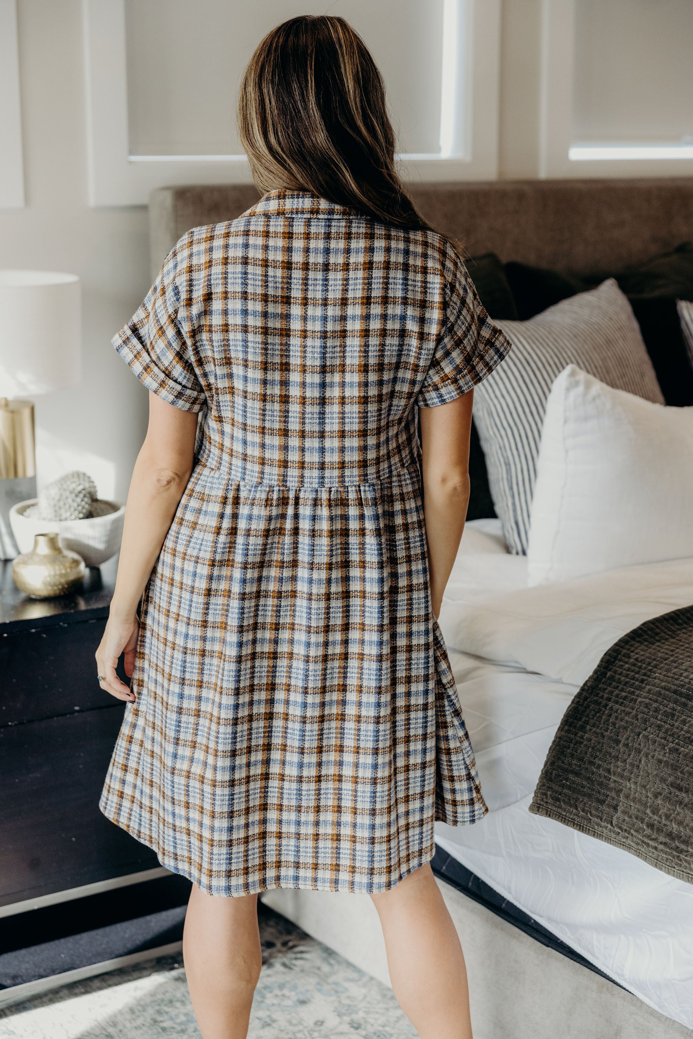 THE BLANCHE IN HARVEST PLAID FINAL SALE