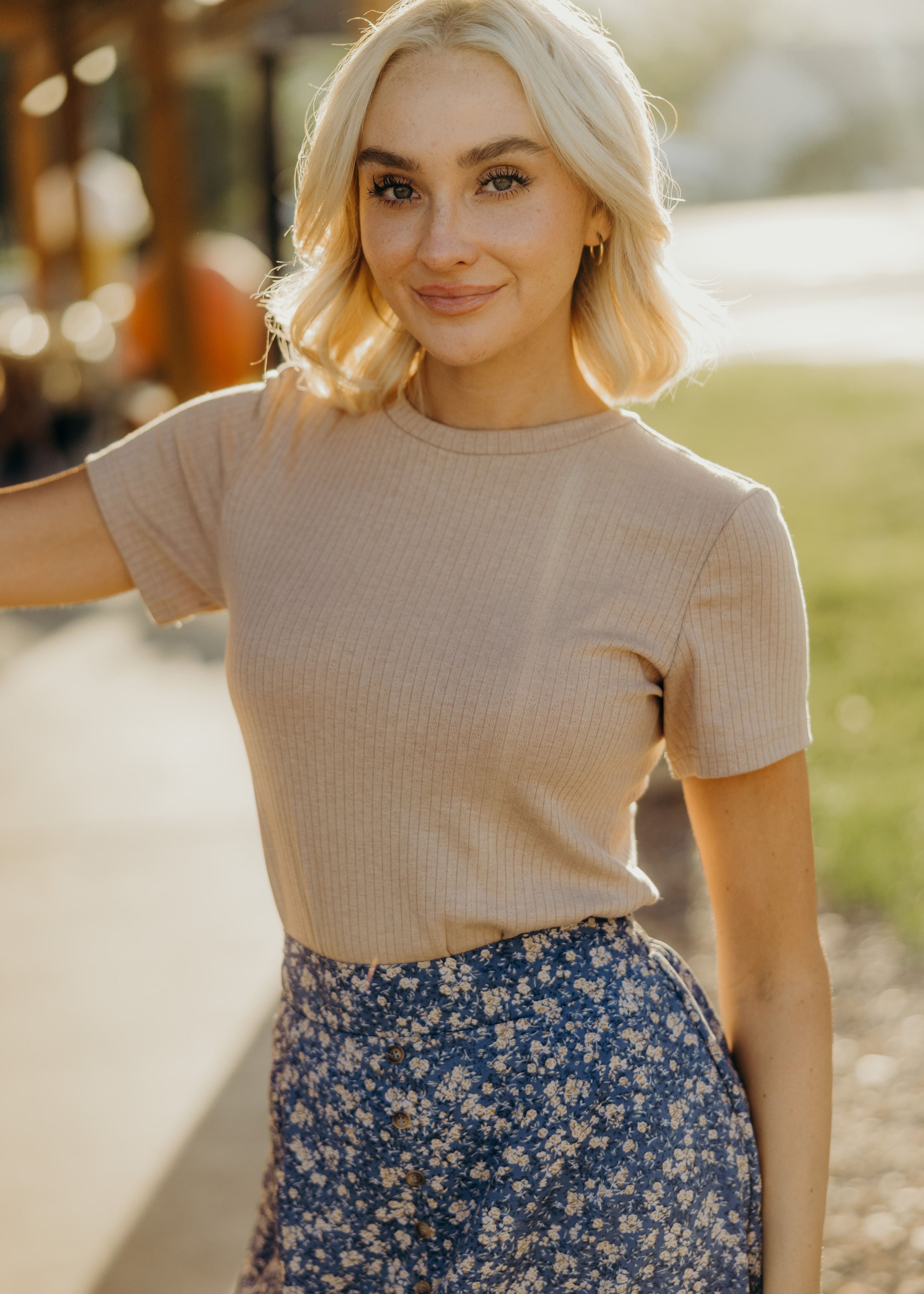 POINTELLE TOP IN BISCUIT FINAL SALE