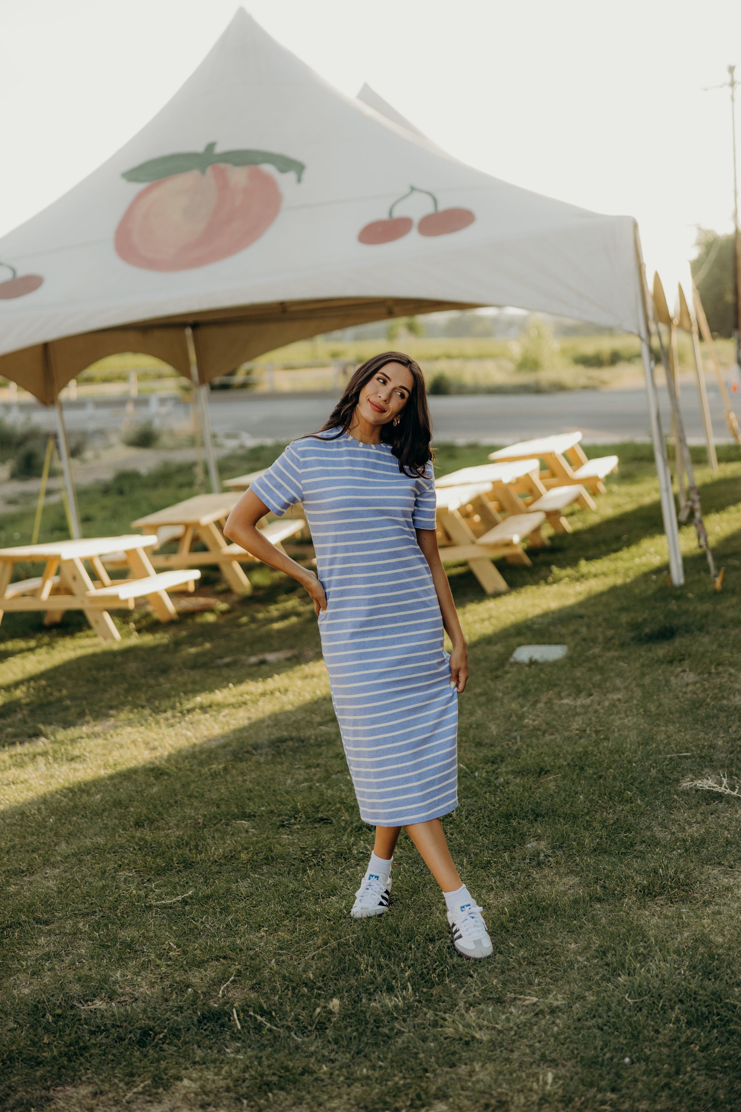 THE JETT IN VISTA BLUE STRIPE