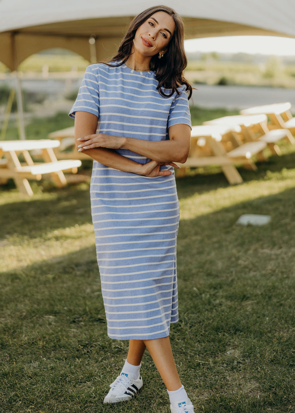 THE JETT IN VISTA BLUE STRIPE