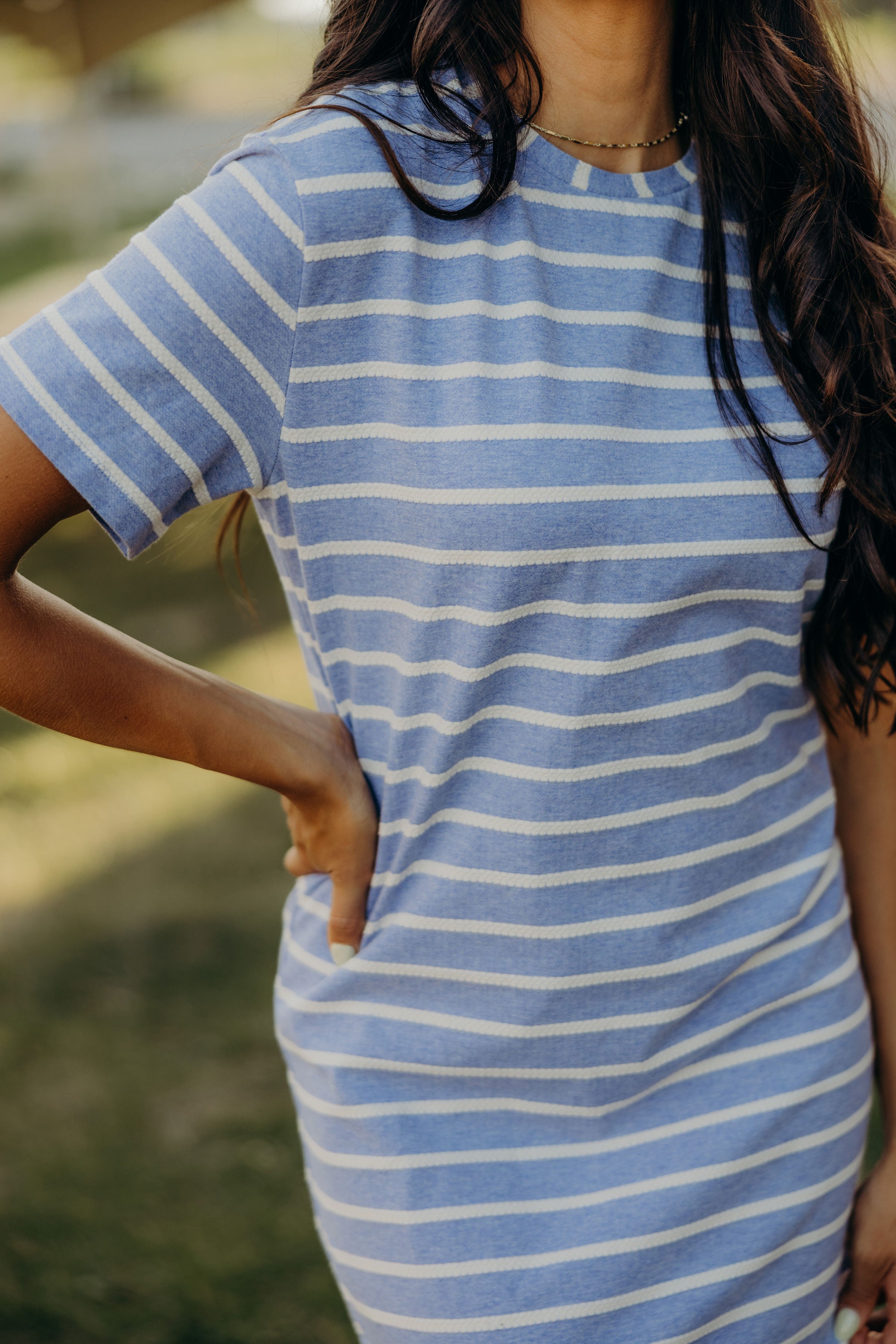 THE JETT IN VISTA BLUE STRIPE