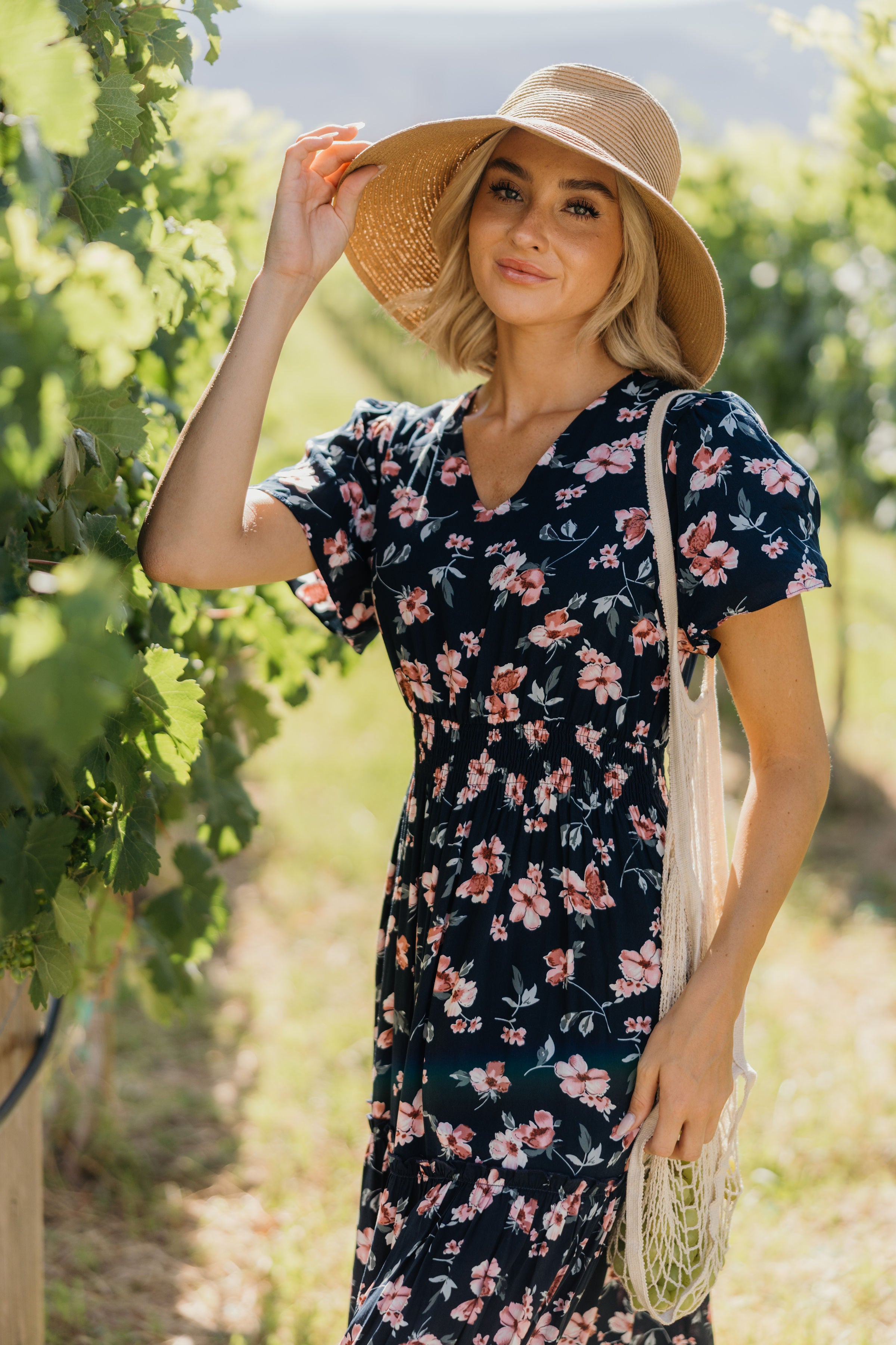 THE EDEN IN NAVY FLORAL
