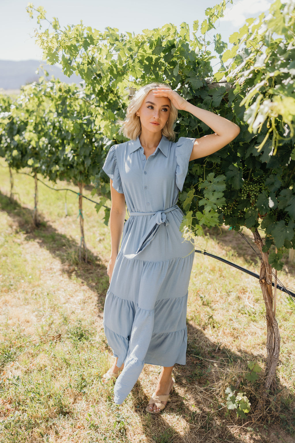 THE GOLDIE IN PEACEFUL BLUE FINAL SALE