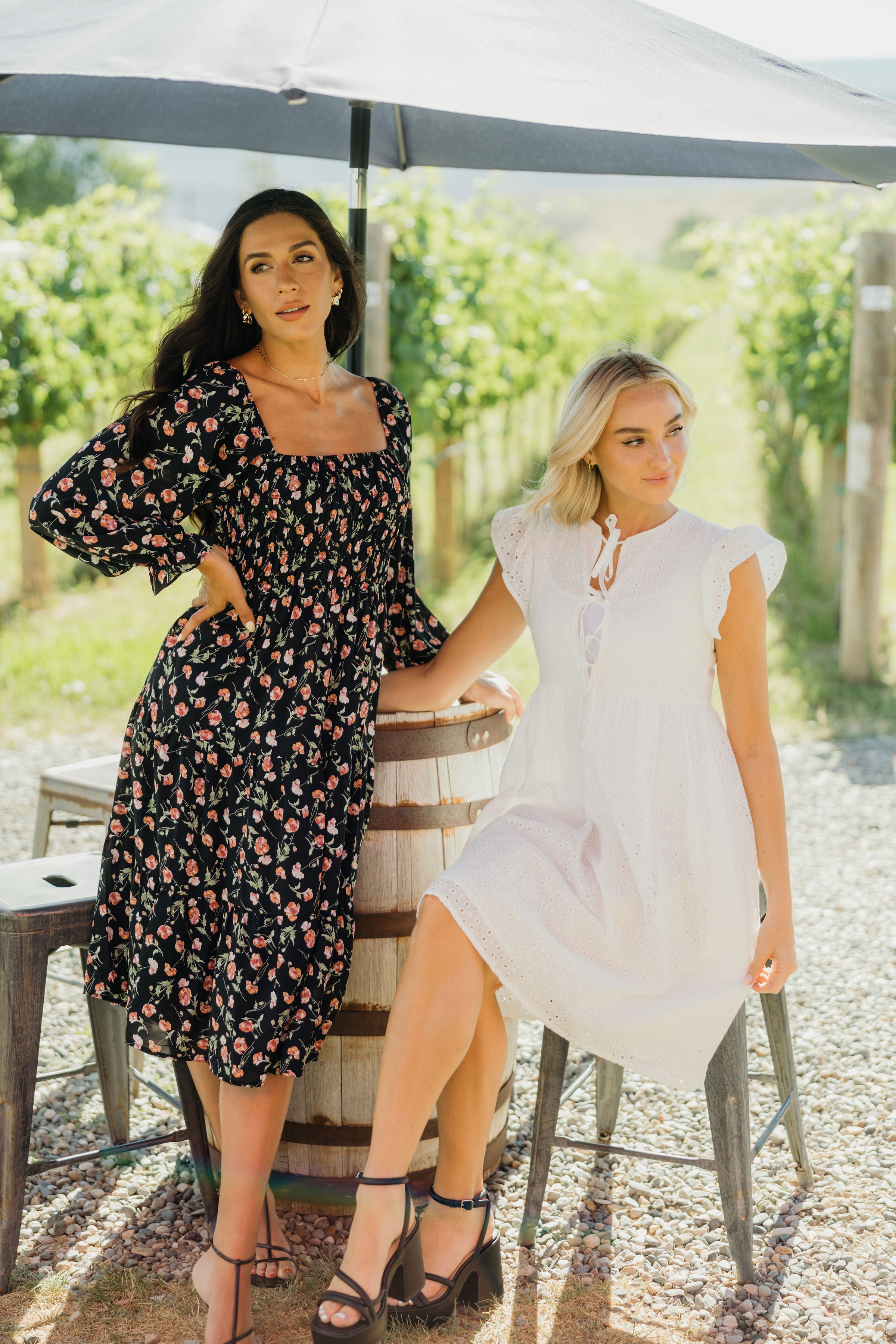 THE PORTER IN WHITE EYELET