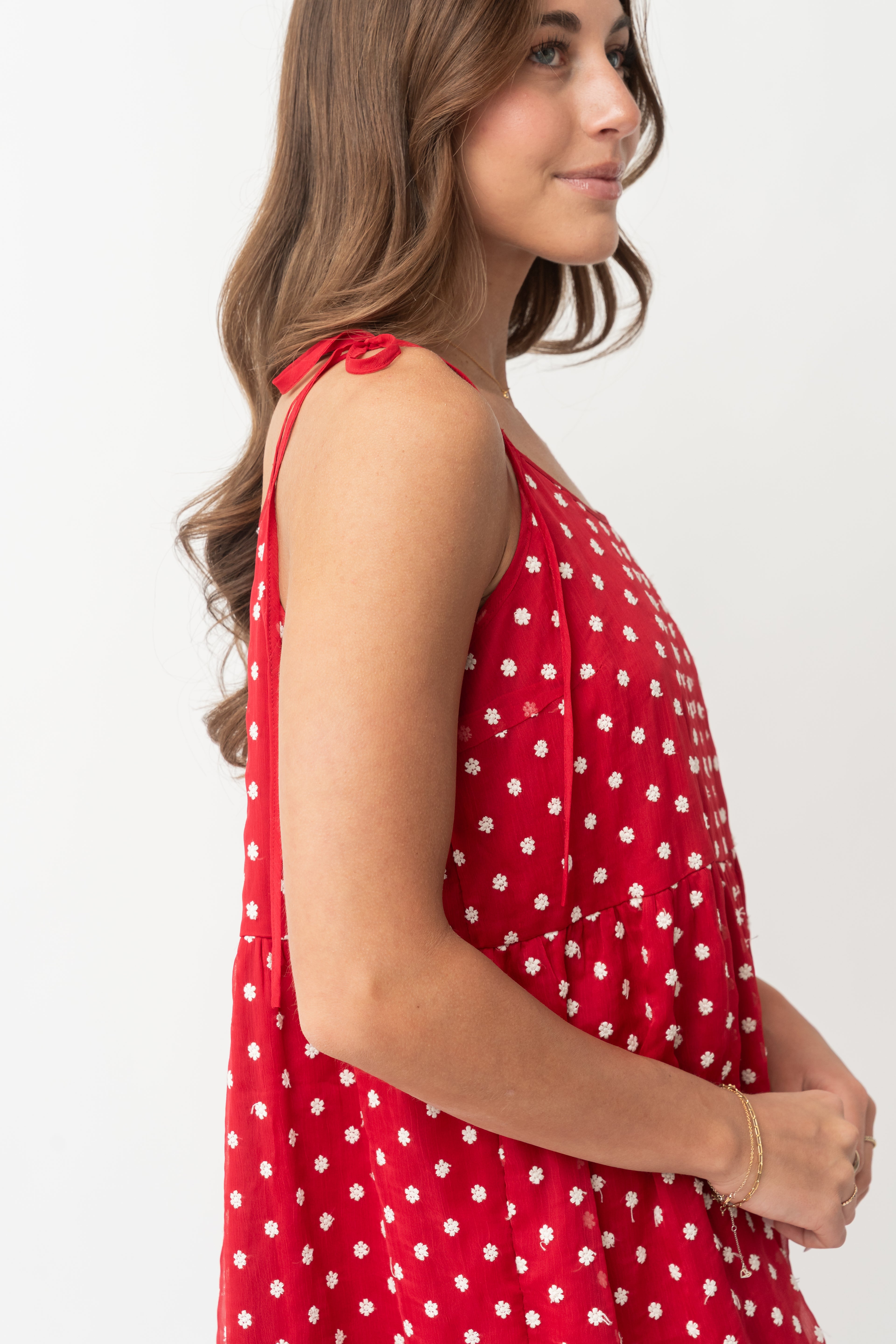 THE LEON IN RED DAISY FINAL SALE