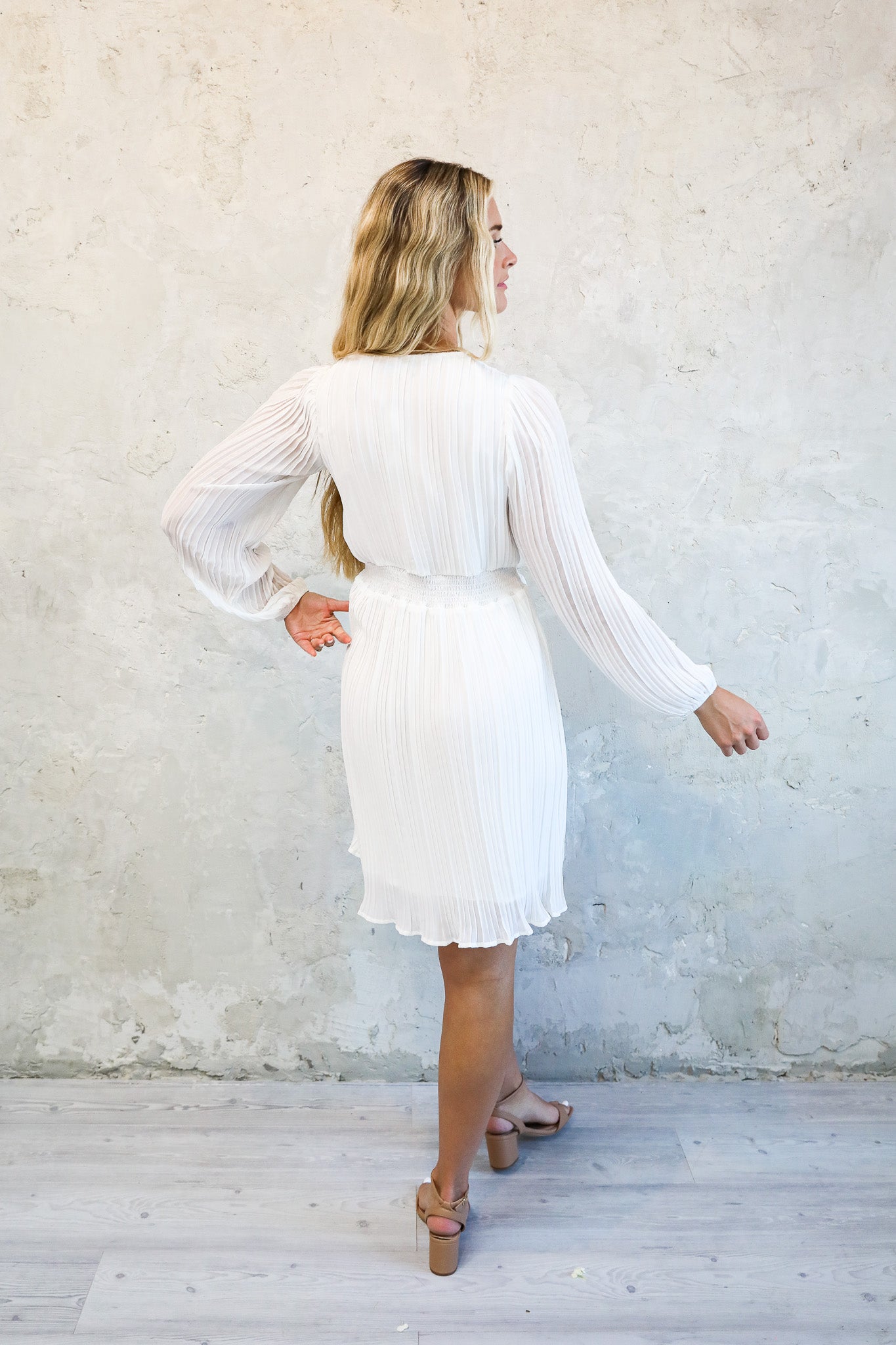 White clearance conservative dresses