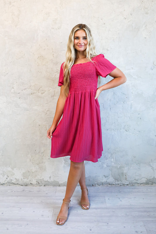 THE SAGE IN FUCHSIA PINK