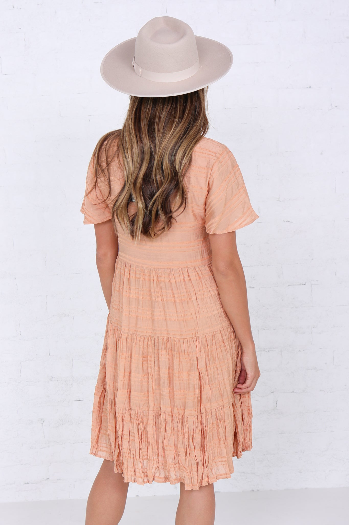 THE HANNAH IN APRICOT TAN FINAL SALE
