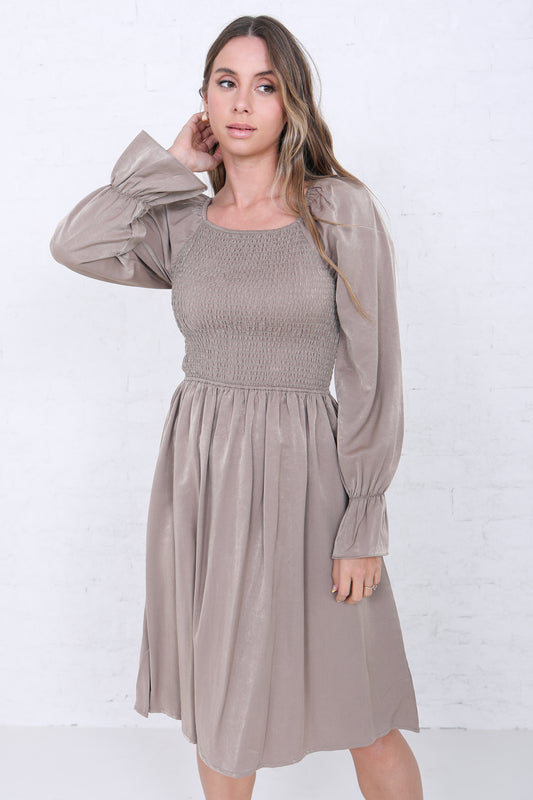 THE JULIET IN WARM TAUPE FINAL SALE