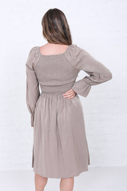THE JULIET IN WARM TAUPE FINAL SALE